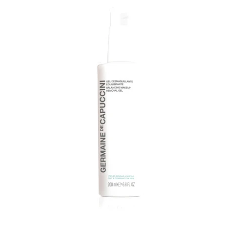 Germaine de Capuccini | OPTIONS - Balancing Facial Cleansing Gel - hydrating facial cleanser gel - Makeup Removal Gel - Deep cleansing gel - all skin types - 6.8 oz