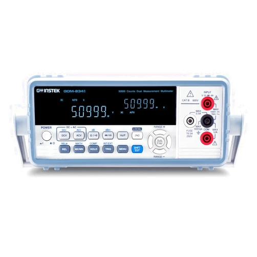 GW Instek GDM-8341 Dual Measurement Multimeter with USB Device, 50,000 Count