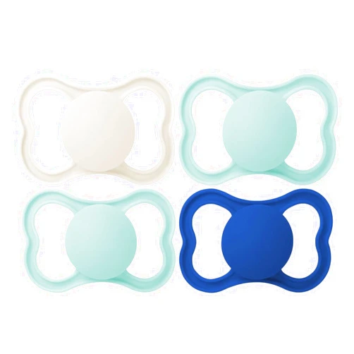 MAM Air Matte Pacifiers, for Sensitive Skin, Best Pacifier for Breastfed Babies, Baby Boy Pacifiers, 16+ Months, 4 Count