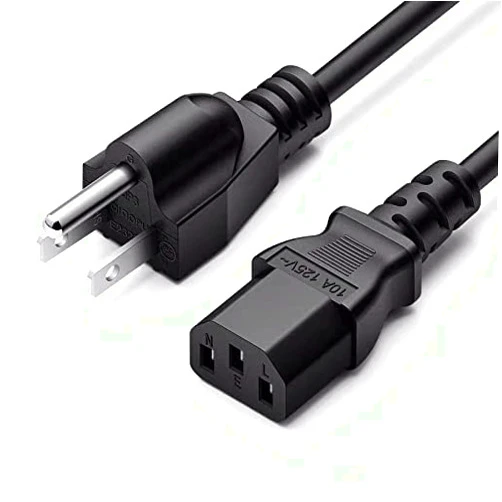 Senotrade Replacement AC in Power Cord Cable for JANOME NEWHOME Models 300E 888 Compulock 1600P 1600P-DB 1600P-DBX 1600P-QC 2200 3050 4123 5000 6060QC