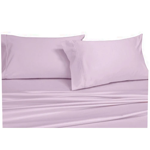 Royal Hotel Bedding Solid Lilac 250-Thread-Count 4pc California-King Bed Sheet Set 100-Percent Cotton, Superior Percale Weave, Crispy Soft, Deep Pocket, 100% Cotton