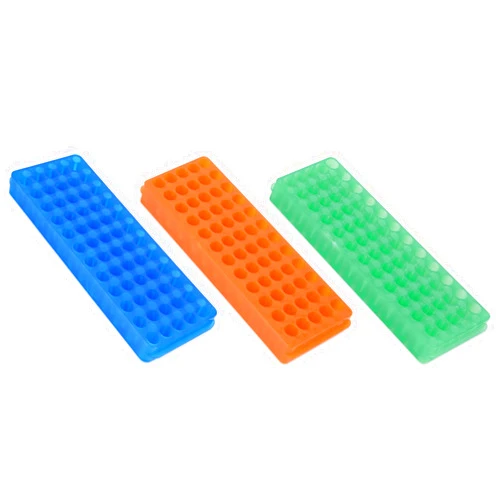 Weramics 3 pcs microcentrifuge Tube Rack lab centrifuge Tube Holder Stand lab Test Tube Pipe Holder with Double Panel 60 Wells for 0.5ml-2ml Centrifugal Tube