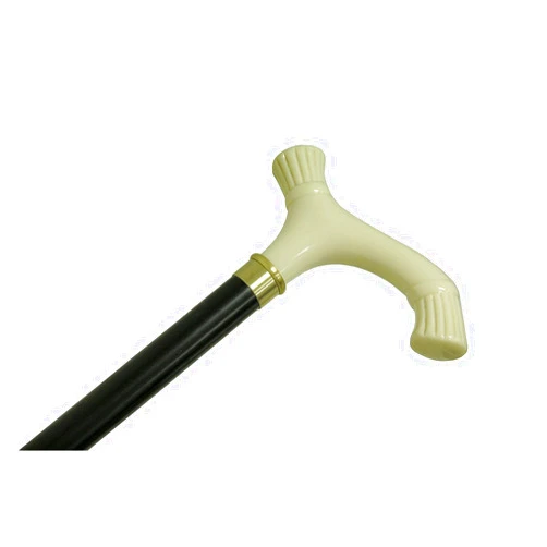 Harvy Churchill Black Hardwood Walking Stick/Cane