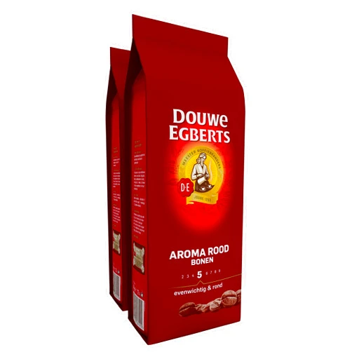 Douwe Egberts 2 Packs Douwe Egberts Aroma Rood Whole Beans Coffee x 17.6oz/500g