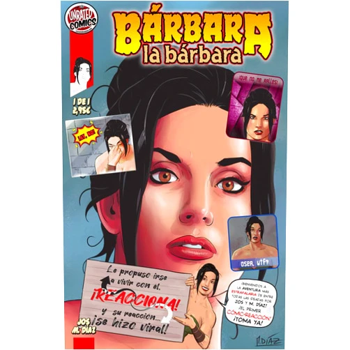 Spanish Edition by Manuel Díaz Bejarano (Drawings), Jose Oliveros Segura (Writer) BÁRBARA LA BÁRBARA: ¡REACCIONA!
