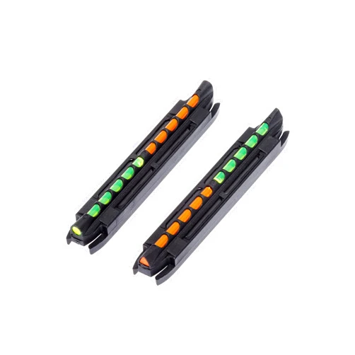 HIVIZ Model 200 Two-In-One Magnetic Base Rib Shotgun Sight Green and Orange, One Size