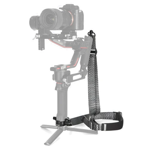 NEEWER RS4 RS3 Gimbal Shoulder Strap, Weight Reducing Padded Adjustable Strap with Baseplate Quick Release QD Buckle Compatible with DJI RS4 RS4Pro RS3 RS3Pro RS2 Sling Handle, Grey, GA016