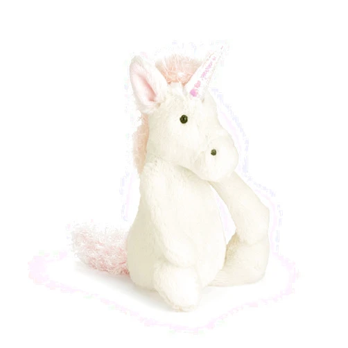 Jellycat Bashful Unicorn Stuffed Animal, Small, 7 inches