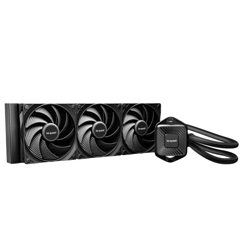 be quiet! Pure Loop 3 360mm All-in-One Water Cooling for Overclocked AMD/Intel Systems, 3X Pure Wings 3 120mm PWM High-Speed Fans, High Static Pressure, Whisper-Quiet PWM Pump