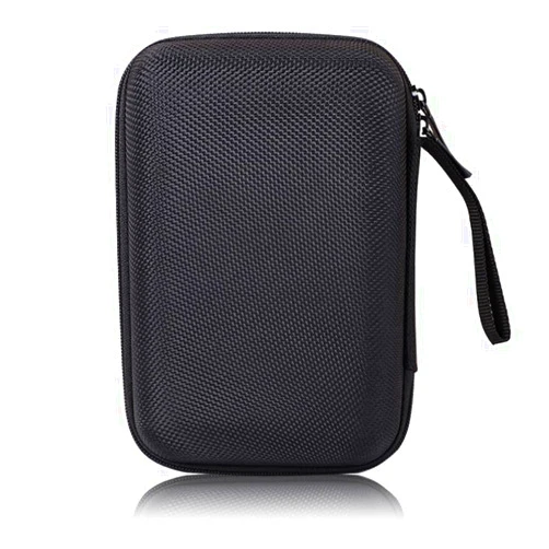 SYIDINZN Hard Drive Carrying Case Bag Storage Organizer 2.5’’ Shockproof Carry Pouch Compatible with WD Elements,My Passport,Toshiba Canvio Portable Hard Drives, Canon Ivy Printer, Power Bank Charger