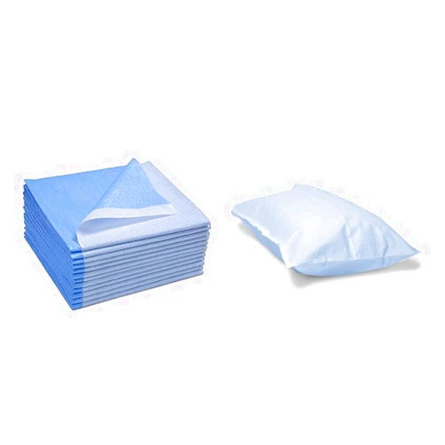 TIDI Avalon Papers Single-Use Medical Equipment Drape and Pillowcase Bundle (100 Count)