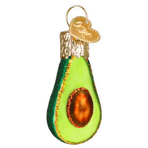 Old World Christmas Gumdrops Mini Avocado Glass Blown Ornament for Christmas Tree