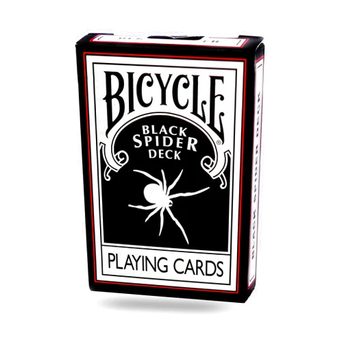 Magic Makers Black Spider Deck Bicycle Cards