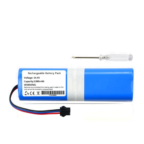 ZTHY Replacement Battery Compatible with Mamibot eXVAC 890, Garlyn SR-800 Max, SUN-INTE-279, Onson J30 Pro, Viomi S9, Viomi D800,Lenovo LR1 S9 VXVC07 1112131415 Robot Vacuum Cleaner 14.4V 5200mAh