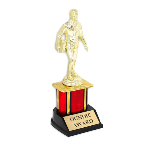 Alpha Awards Dundie Award Trophy for The Office - 9.5 in