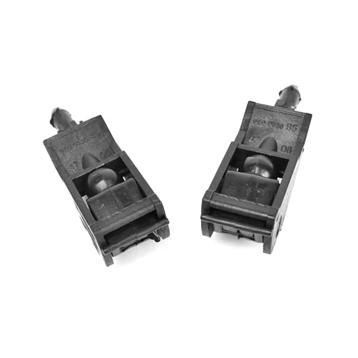 Partswow 2Pcs Front Windscreen Washer Nozzle Jet Water Spray Nozzle For VW Golf Jatta Bora MK4 Passat B5 Polo 6E0955985B