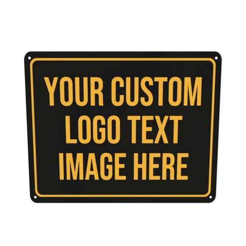 Tmqytuox Custom Signs Outdoor Metal Sign Customized Sign - Custom Personalized Metal Signs Make Your Own Sign Add Text Photo Logo For Office Business Workplace Home Bar Indoor Outdoor Use 8