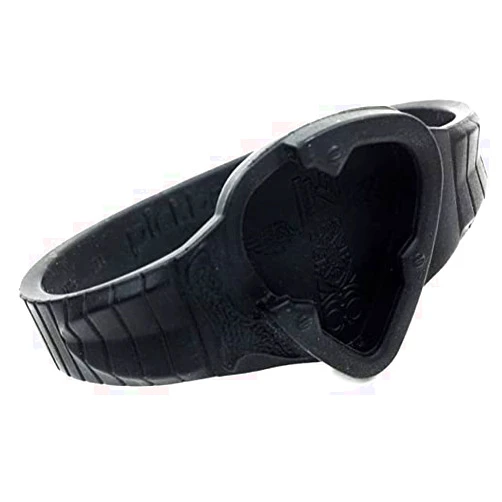 Pickbandz PRO Guitar Pick Holder Silicone Wristband in Black Raven - M to L fit - Designed to hold up to 7 Picks!