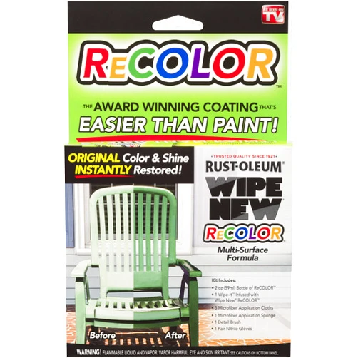 Rust-Oleum, Wipe New Multi-Surface Formula ReCOLOR Kit, 60mL