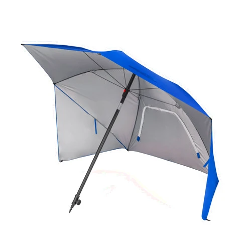Sport-Brella Ultra SPF 50+ Angled Shade Canopy Umbrella for Optimum Sight Lines at Sports Events