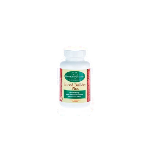 Common Sense Herbal Products Blood Builder Plus: Immune Stimulant (120 Tablets)
