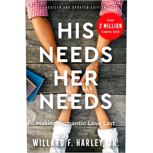 By Willard F. Harley Jr. (Author) His Needs, Her Needs: Making Romantic Love Last (How to Identify and Satisfy 10 Vital Needs in Your Marriage – A Practical Relationship Guide for Couples)