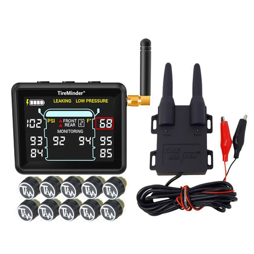Minder Research TireMinder i10 RV TPMS with 10 Transmitters