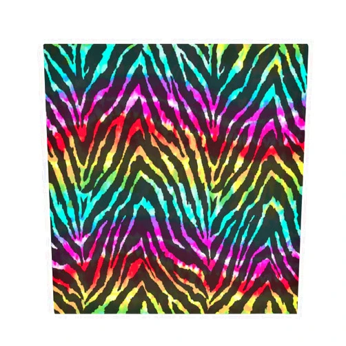 AUUXVA Napkins Rainbow Animal Zebra Print Satin Napkins Set of 4 Dinner Napkin Washable Polyester Cloth Napkins for Dining Table Holiday Birthday Wedding Reception Party Decor 20