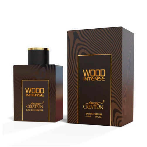 Amazing Creation Wood Intense EDP For Men, 3.4 Fl Oz / 100ml