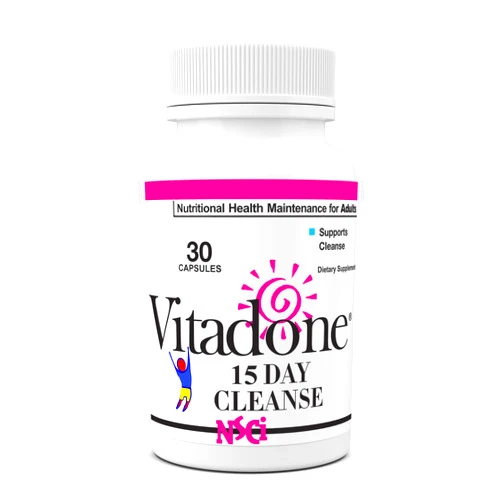 Vitadone Cleanse - to Be Taken Digestive Cleansing Supplement - Natural Laxative for Smooth Digestive Systems - Flaxseed, Psyllium, Aloe Vera - Balance & Regularity - 30 ct.
