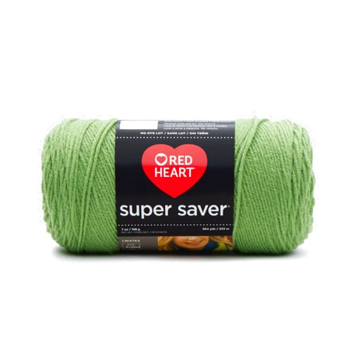 RED HEART Super Saver Yarn, Solid-Tea Leaf