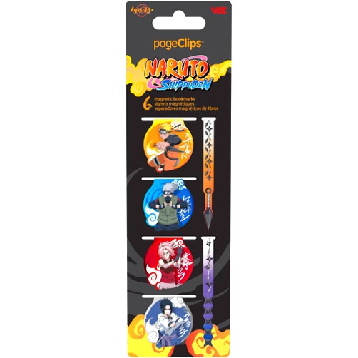 Trends International Naruto Shippuden Magnetic Page Clips (6-Pack) Stationery