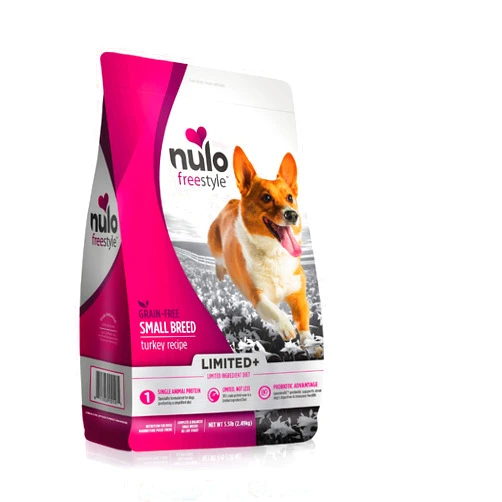 Nulo Limited Ingredient Small Breed Dry Dog Food - Single Protein Grain Free Recipe Premium Kibble Small Breed Turkey 5.5 Pound (Pack of 1)