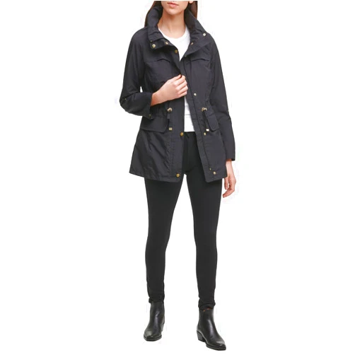 Cole Haan Women's Travel Packable Rain Jacket