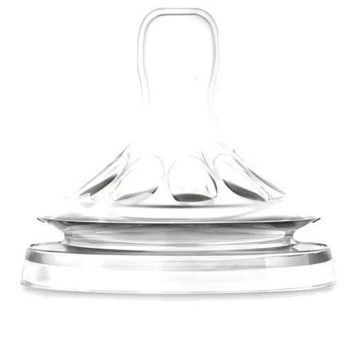 AVENT Philips AVENT Natural BPA Free First Flow Nipple (Pack of 2)