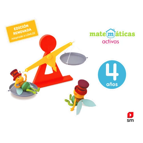 Spanish Edition by Javier Bernabeu Ruiz (Author), Goyi Martín Fernández (Author), Nieves Herrero (Author), David Arumí Casanovas (Illustrator), Ana Villalba Hernández (Illustrator), Carles Martí García (Illustrator), Artur La Perla (Illustrator), Estrella Bascuñán Alonso (Illustrator) & 5 more Matemáticas activas. 4 años