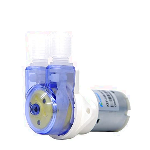 K KAMOER Micro peristaltic Pump 12V DC Kamoer KEF Low Flow Liquid dosing Pump DIY for lab analytic 3mm ID×5mm OD 1~85ml/min