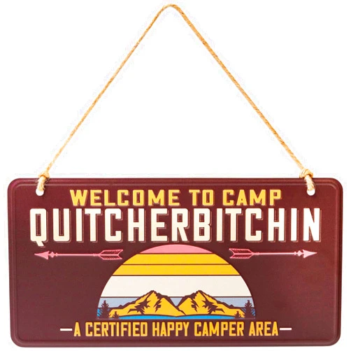 Level Up Now Camping Gifts - Rv Decor - Glamping Accessories For Camping - Camper decor - Rv Accessories For Inside - Camper Accessories for Inside - Man Cave Decor for Happy Camper - Perfect Camping Decor