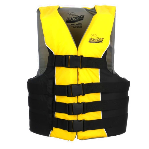 Seachoice Type III Life Jacket - USCG-Approved Adjustable Boat Vest