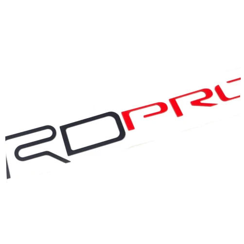 MOBI FITNESS Vehicle Emblem (Black-red)