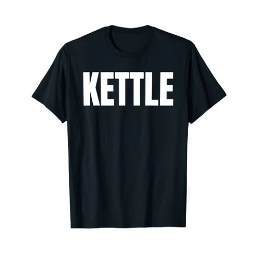 Pot And Kettle Couple Matching Set Easy Simple Halloween Costume T-Shirt