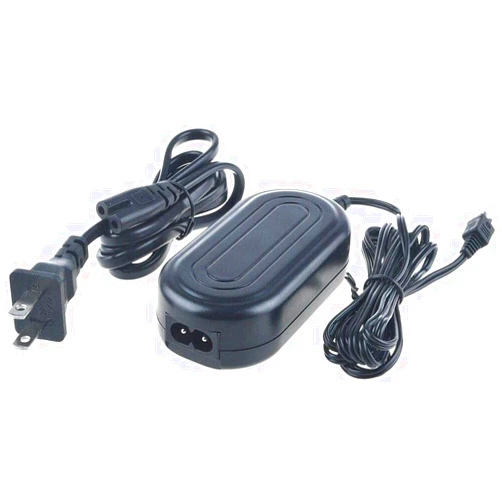 Duskhoot AC Adapter for Charging JVC GR-SXM265 GR-SXM265U GR-SXM265US GR-SXM30 Camcorder Power Supply Mains PSU, Black