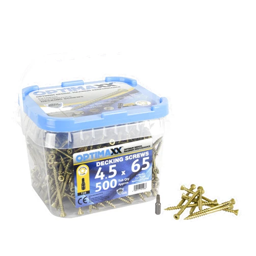Optimaxx Decking Screw 4.5x65 500PC