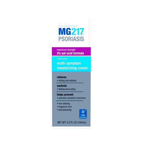 MG217 Psoriasis Medicated Multi-Symptom Cream 3.5 oz (Pack of 2)