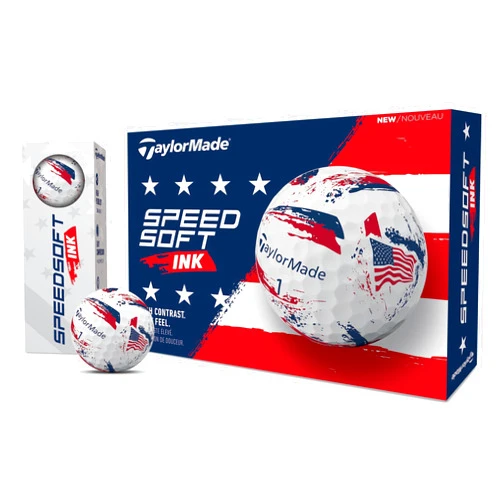 TaylorMade SpeedSoft Golf Balls, Maximum Distance with Ultra-Soft Feel, Perfect for Off The Tee and Around The Green
