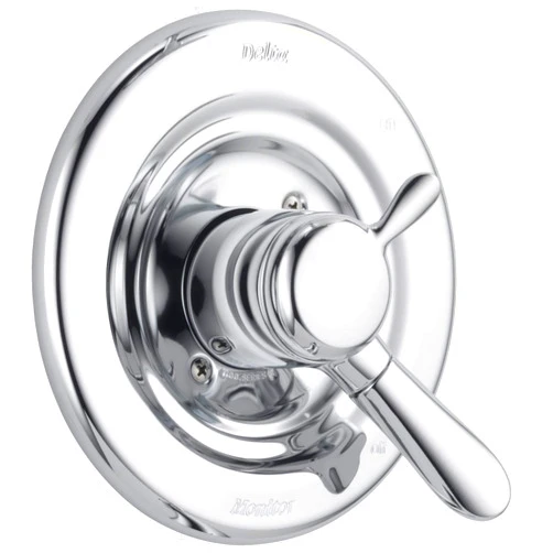 Delta Faucet Lahara 17 Series Dual-Function Shower Valve Trim Kit Chrome, Shower Handle, Delta Shower Trim Kit, Chrome T17038 (Valve Not Included)