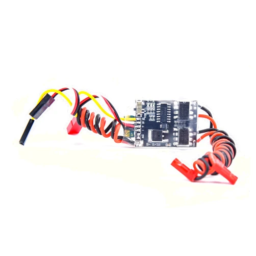 FPVKing Dual Way Bidirectional Brushed ESC 2S-3S Lipo 5A ESC Speed Control for RC Model Boat Tank 130 180 Brushed Motor Spare Parts