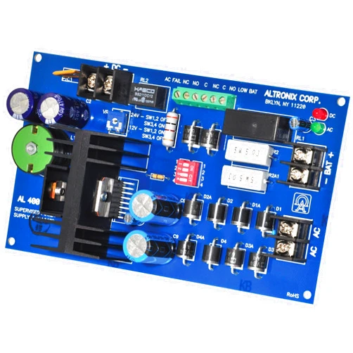 ALTRONIX AL400ULB 12VDC @ 4 amp or 24VDC @ 3 amp, AC