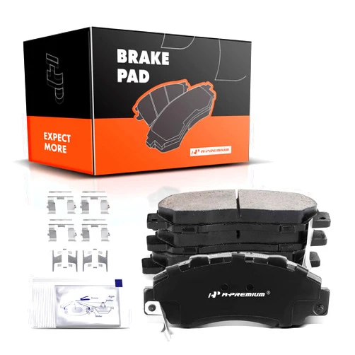 A-Premium Front Ceramic Disc Brake Pads Set Compatible with Honda CR-V CRV 1997-2001, Accord 1991-2002 3.0L, Odyssey 1995-1998 & Acura TL 1995-1998, RL 1996-1998 4-PC Set