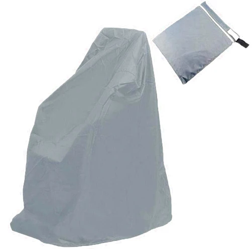 UsmAsk Wheelchair Covers Waterproof, 210D Oxford Heavy Duty Mobility Scooter Cover with Storage Bag,Windproof All Weather Outdoor Protection,Grey-45x29x51in (Grey 39x29x39in) (Grey 45x29x51in)